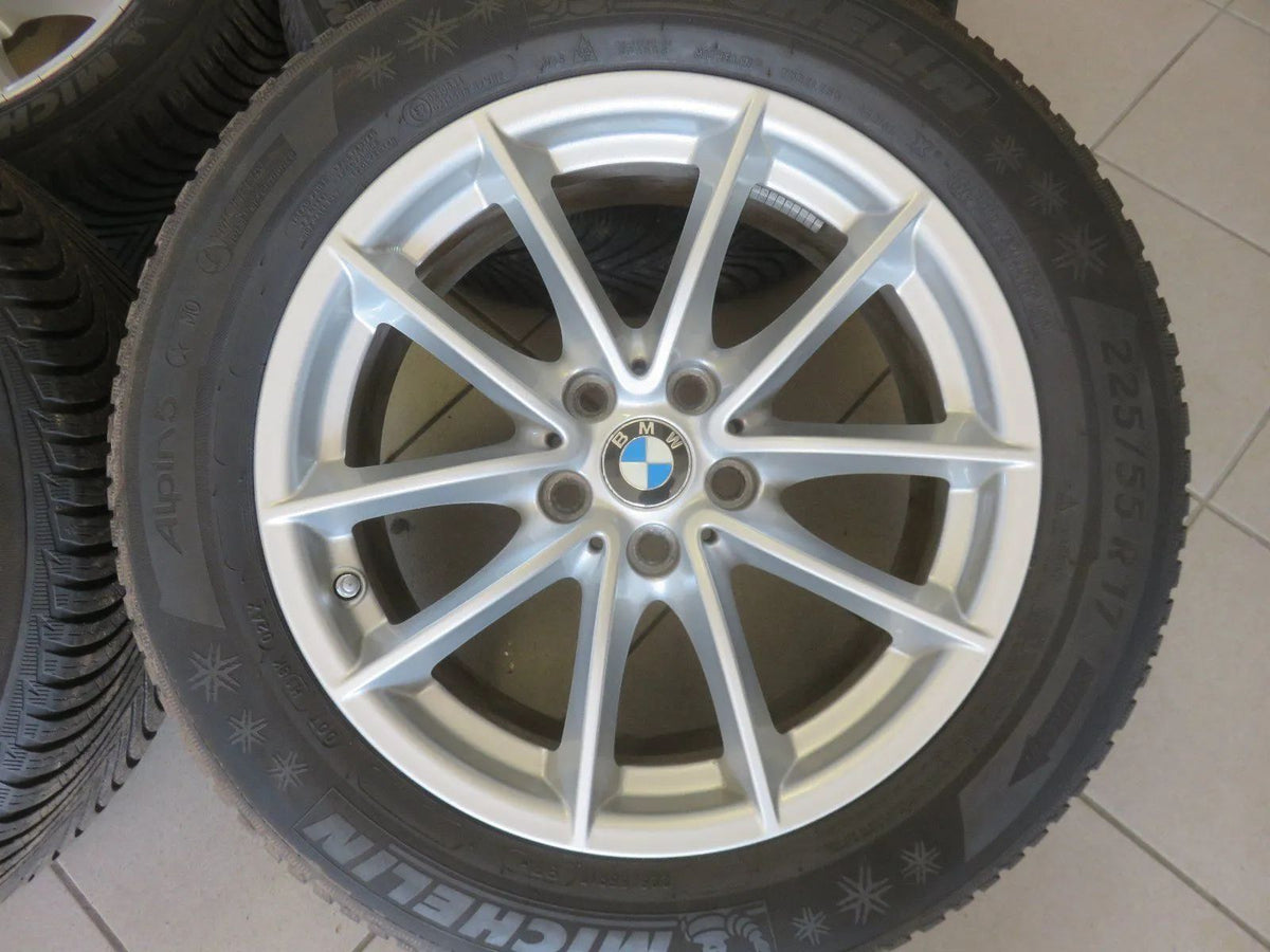 Jantes alliage d'origine BMW Série 5 G30 G31 Roues hiver Pneus hiver 225 55 R17 2021 6mm Detailansicht 2