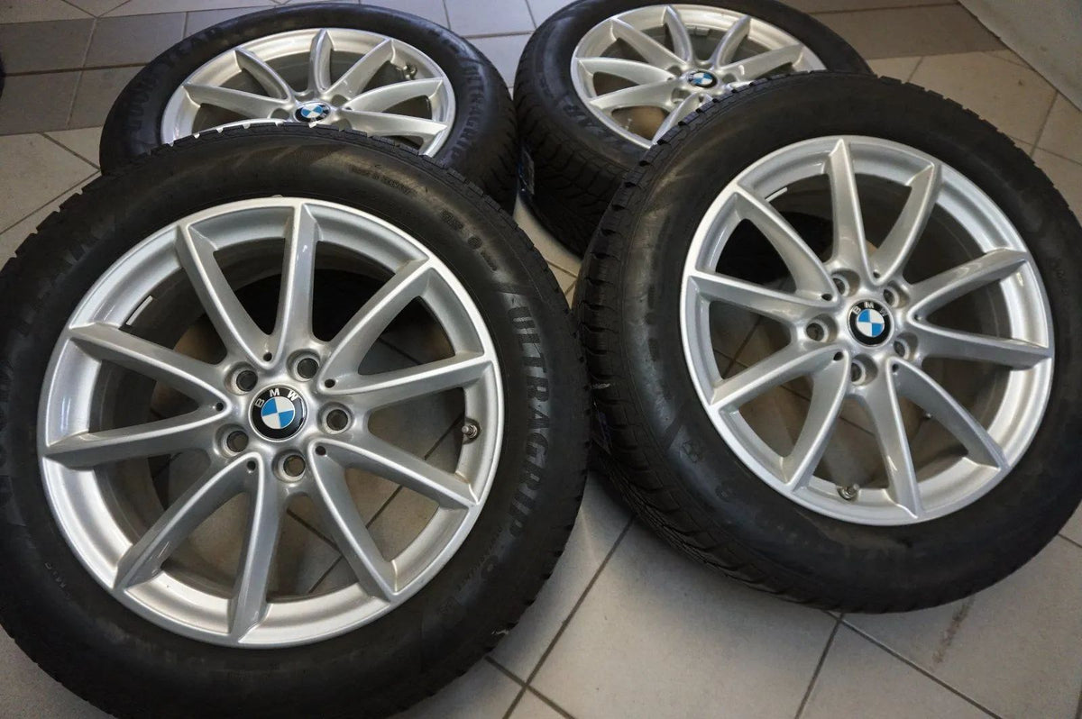 Hliníková kola BMW X1 F48 X2, zimní kola a zimní pneumatiky 225 55 R17, 7 mm
