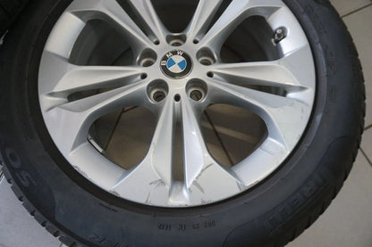 Jantes alliage d'origine BMW X1 F48 X2 F39 Roues hiver Pneus hiver 225 55 R17 7mm