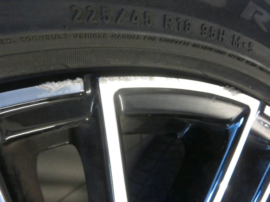 Original Mercedes C-Class W206 S206 Alloy Wheels Winter Tires 225 45 R18 Inch 6mm