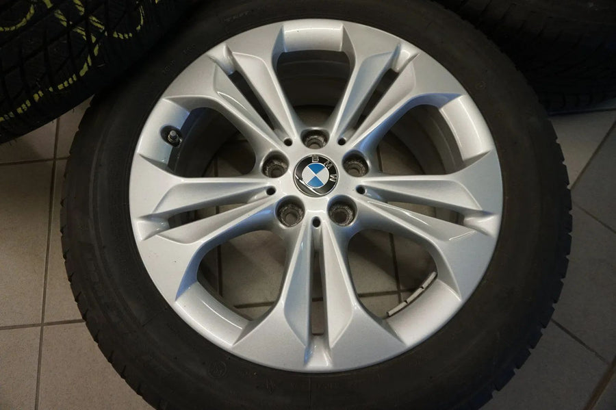 Jantes alliage d'origine BMW X1 F48 X2 F39 Roues hiver Pneus hiver 225 55 R17 6mm