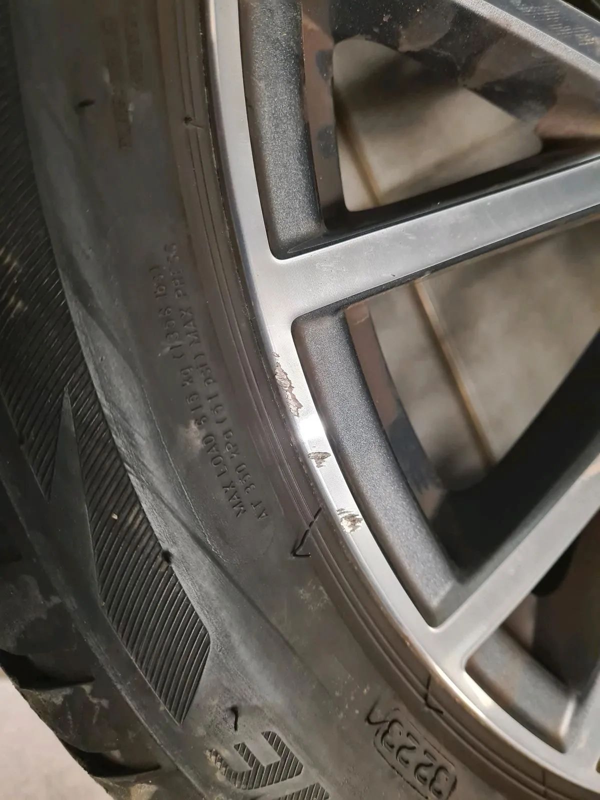 Original Mercedes A-Class W177 B-Class CLA C118 Alloy Wheels Winter Tires 6mm Detail view 2