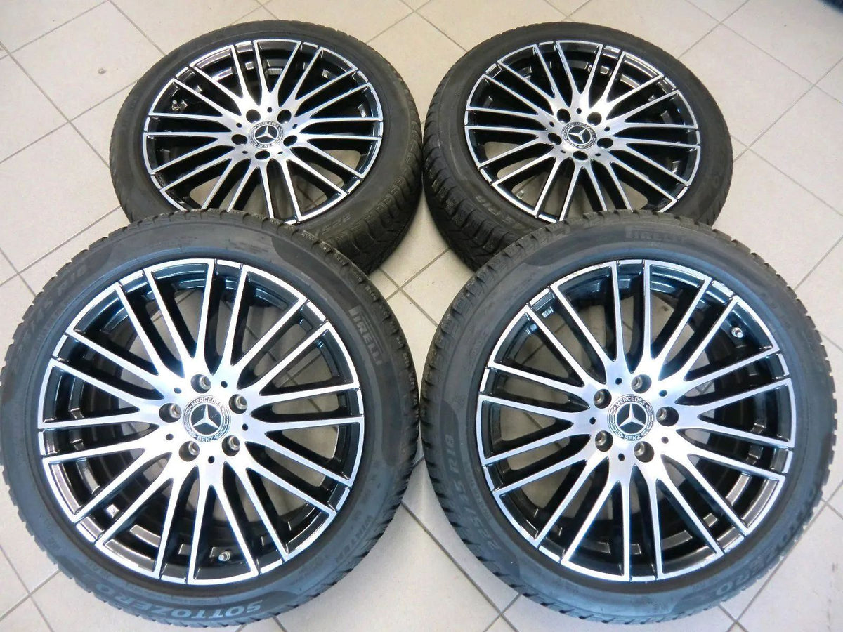 Original Mercedes C-Klasse W206 S206 18 Zoll Alufelgen Winterräder Winterreifen