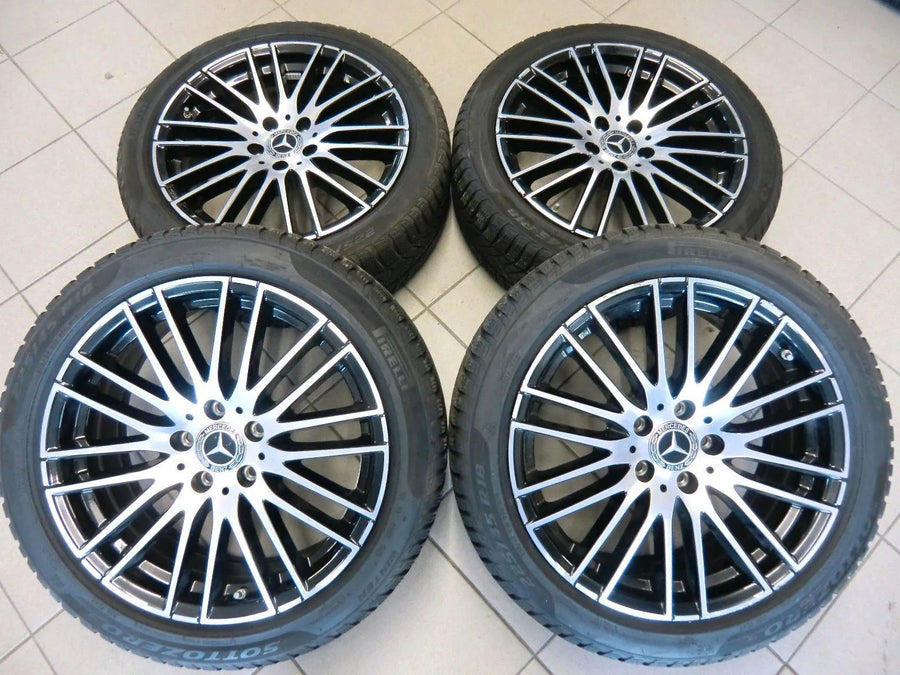 Original Mercedes C-Klasse W206 S206 18 Zoll Alufelgen Winterräder Winterreifen