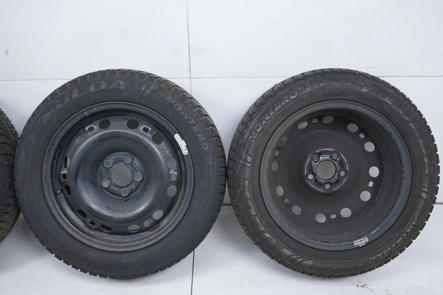 Unknown winter wheels/tires 185/60/15 inch 5 x hole 6J ET