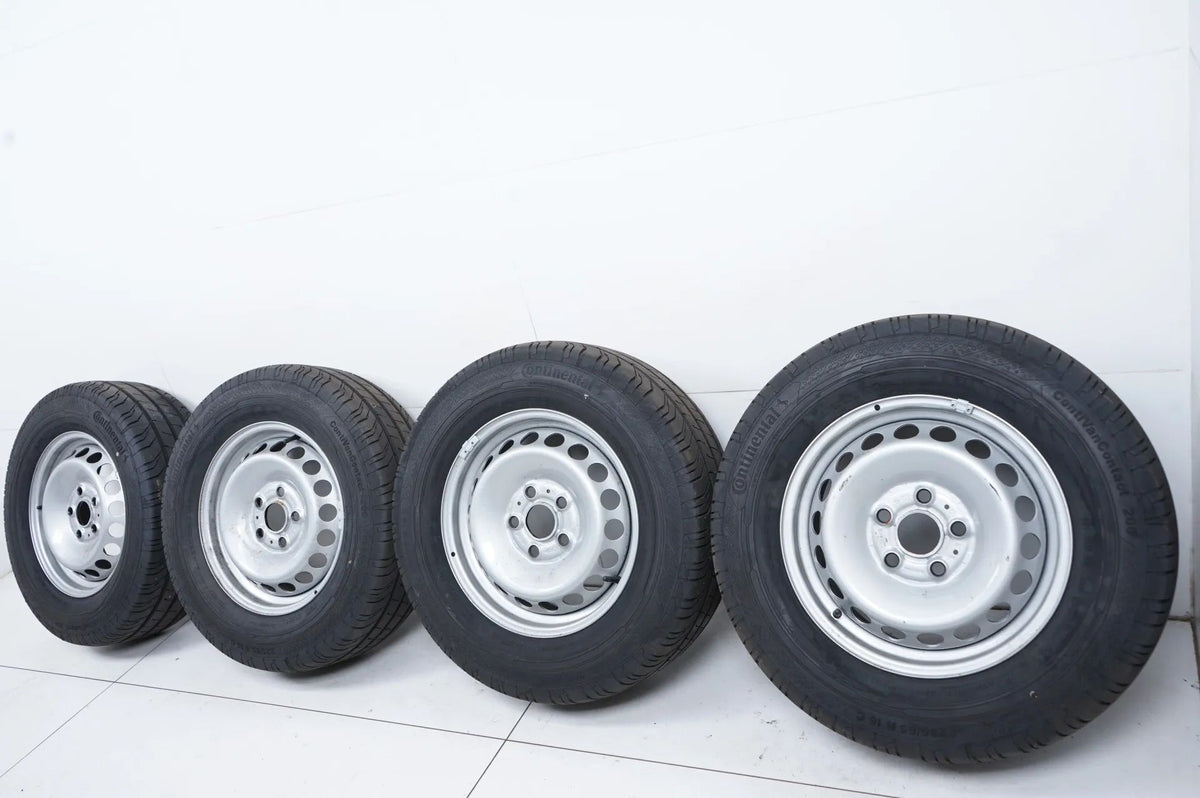 VW Volkswagen Crafter summer tires summer wheels 235 65 16C inch 8m Detailansicht 7
