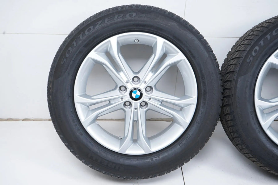 Pneus hiver BMW X3 X4 G01 G02, jantes hiver 225/60/18 pouces