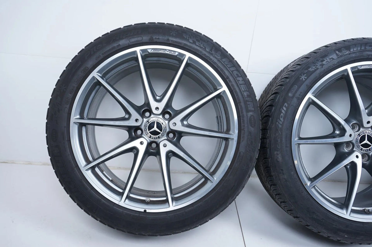 Mercedes E63 AMG W213 Winterreifen Winterräder 265 40 19 Zoll Detailansicht 3