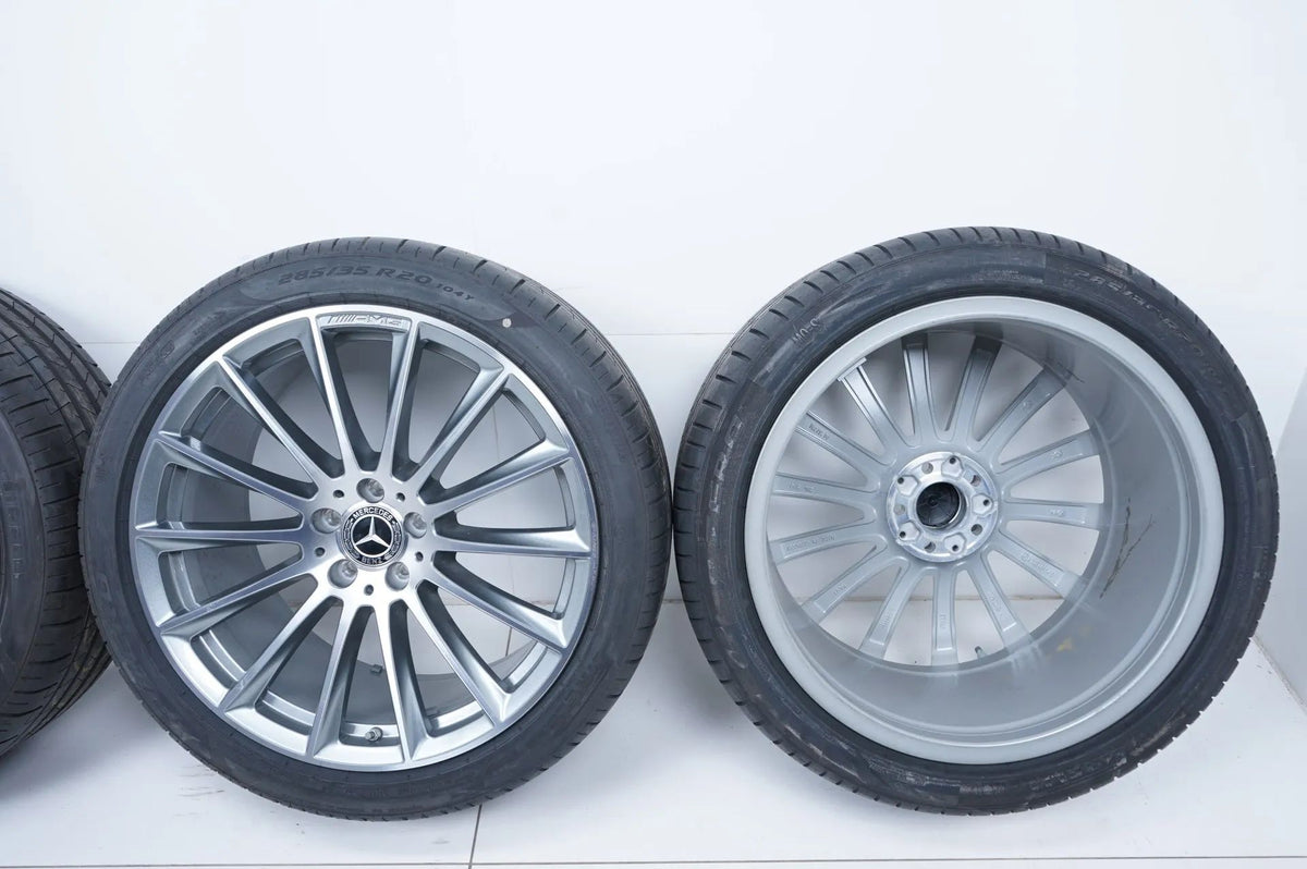Cerchi in lega AMG Mercedes Classe S W223 V223 TOP da 20 pollici con ruote estive, pneumatici estivi Visualizzazione dettagliata 32