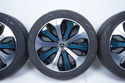 Original Mercedes EQC Alloy Wheels Summer Wheels Summer Tires 235 50 255 45 R 20 Inch