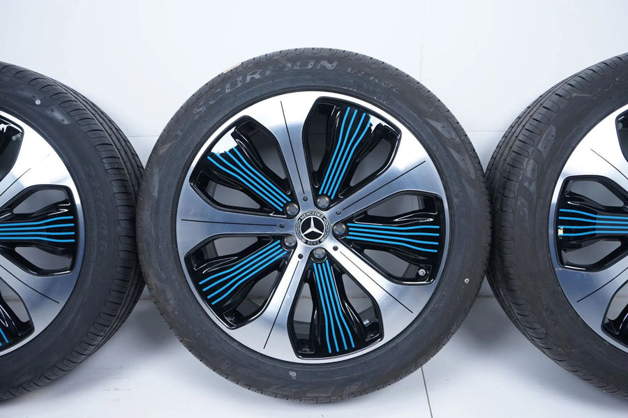 Original Mercedes EQC Alloy Wheels Summer Wheels Summer Tires 235 50 255 45 R 20 Inch