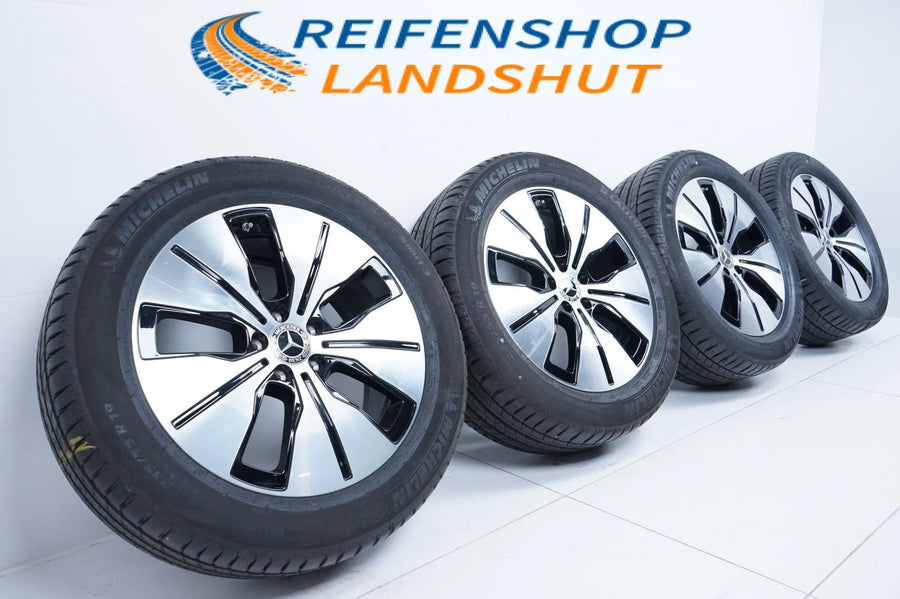 Original Mercedes EQC N293 TOP 19 inch alloy wheels summer wheels summer tires 7mm