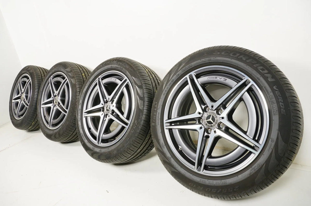 Mercedes EQC 19 inch AMG alloy wheels summer wheels summer tires 235 55 255 50 R19 Detailansicht 7
