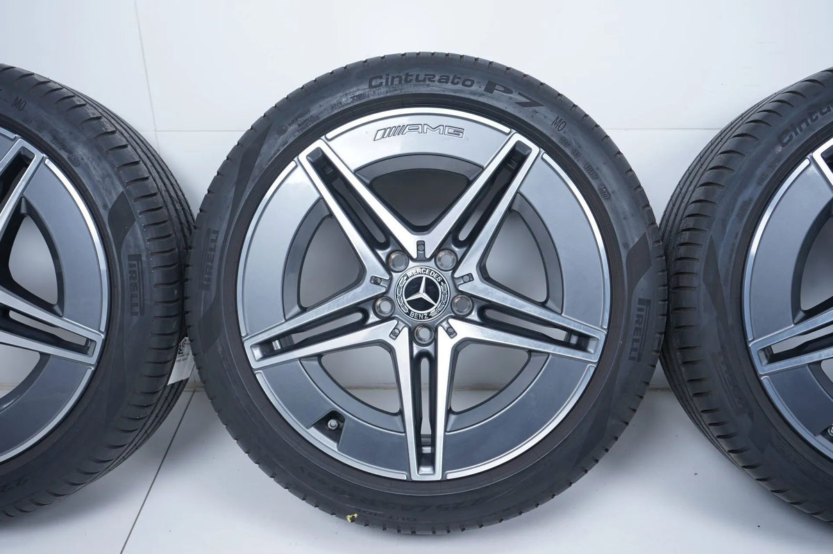 Mercedes C-Class W206 summer tires, summer wheels AMG 18 inch Detailansicht 4