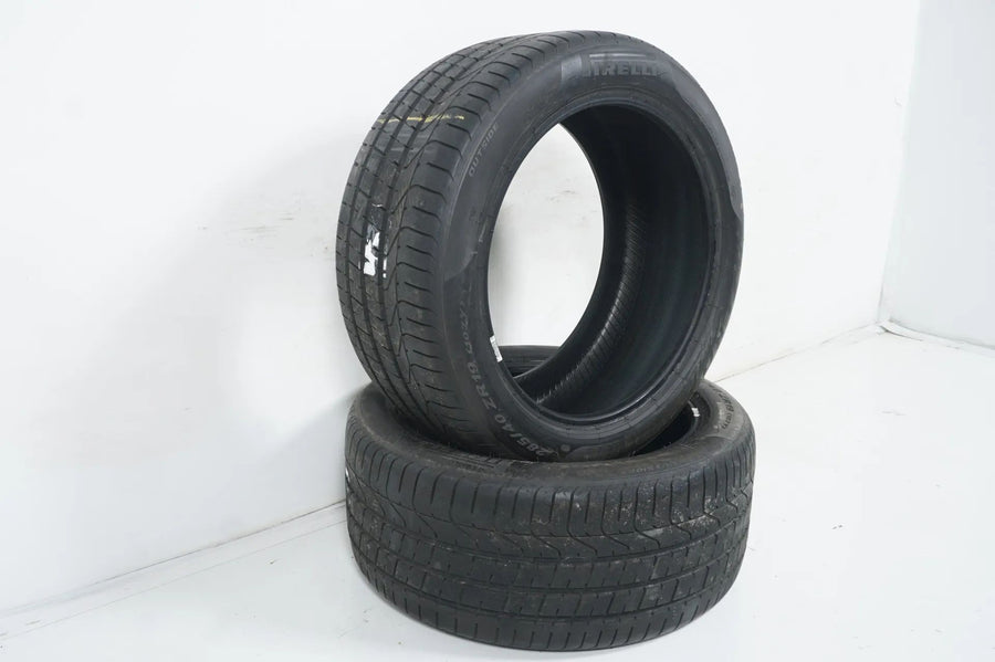 2x Summer tires 285 40 19 inch approx. 6 mm Pirelli P Zero DOT17 MO