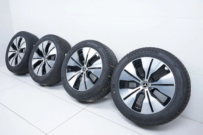 Original Mercedes EQC N293 19 inch alloy wheels winter tires winter wheels 235 55 R19