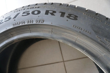 1 X 225 50 R18 99W pneumatico estivo Pirelli Cinturato P7 * 2018 7mm
