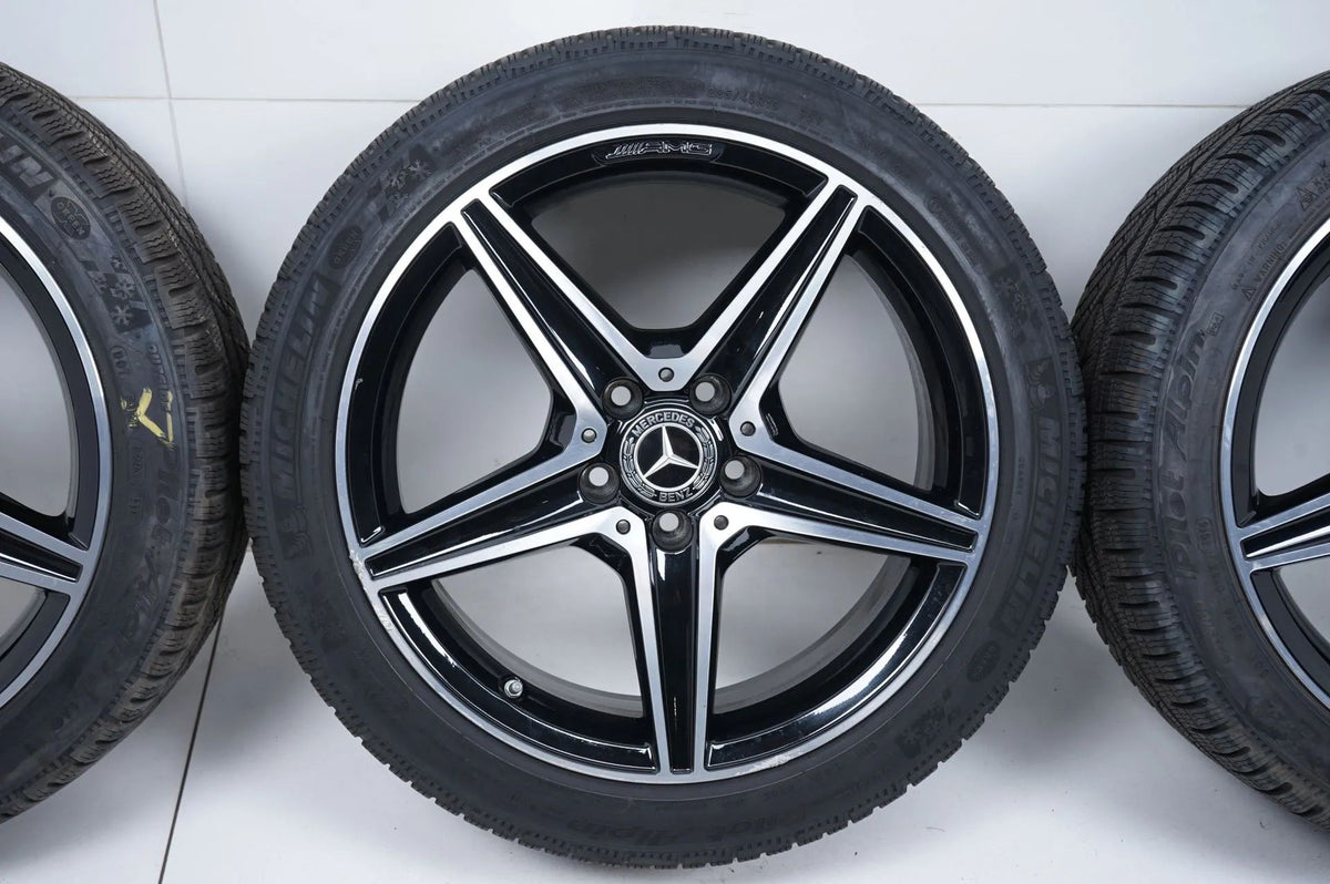 Mercedes Classe C W205 Jantes Hiver AMG Pneus Hiver 18 Pouces Detailansicht 8