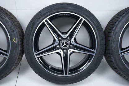 Mercedes Classe C W205 Jantes Hiver AMG Pneus Hiver 18 Pouces
