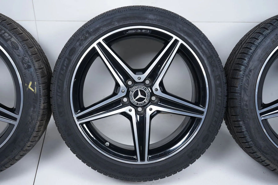 Mercedes Classe C W205 Jantes Hiver AMG Pneus Hiver 18 Pouces