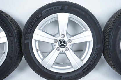 Pneus hiver et jantes hiver 17 pouces pour Mercedes Classe C Hybride W206