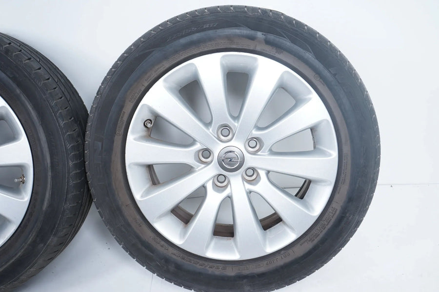 Opel Zafira C Roues complètes été Pneus été 225 55 17 pouces