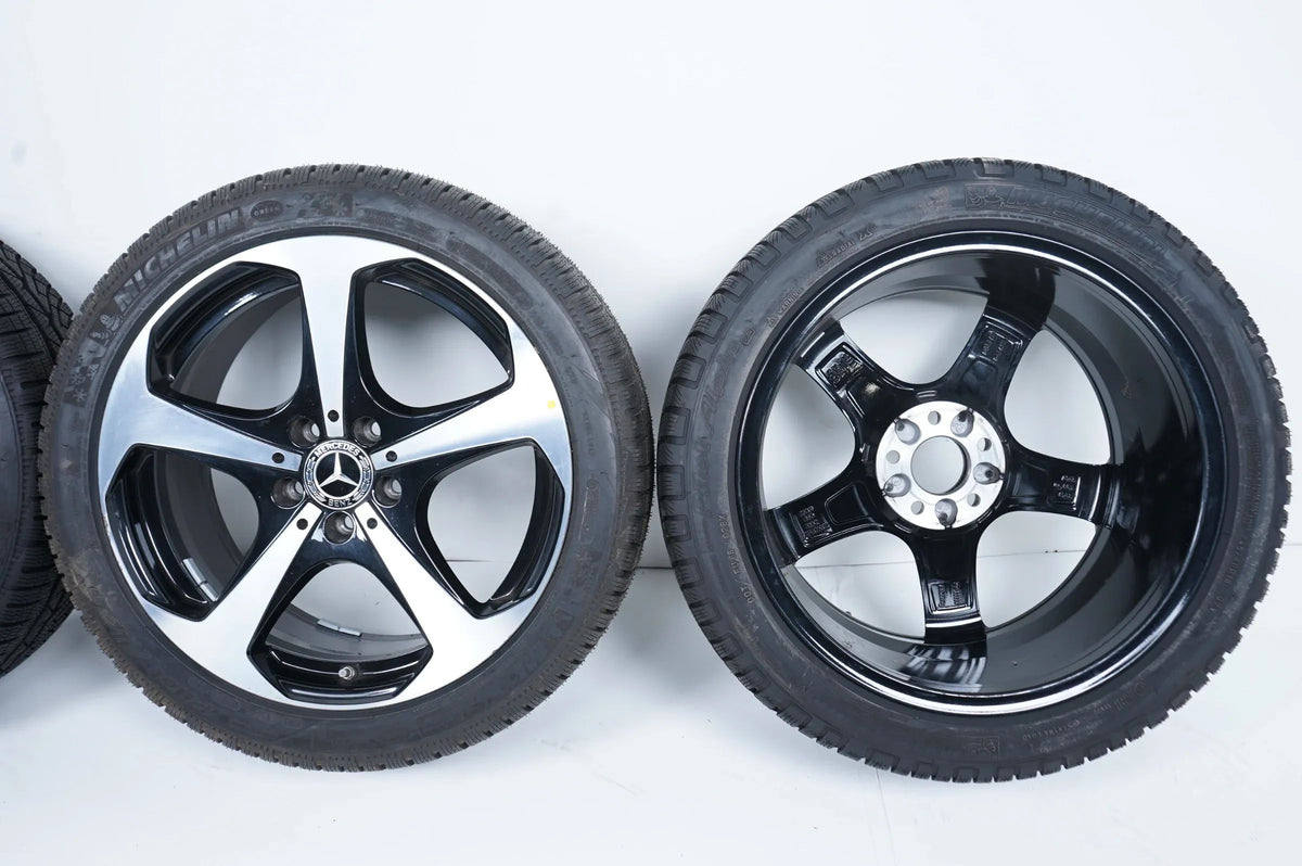 Mercedes C-Klasse Hybrid W205 winterwielen winterbanden 18 inch Detailweergave 15