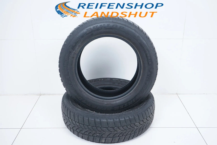 2 x Winter tires 195 65 16 inch Dunlop DOT18 approx. 5mm BMW*