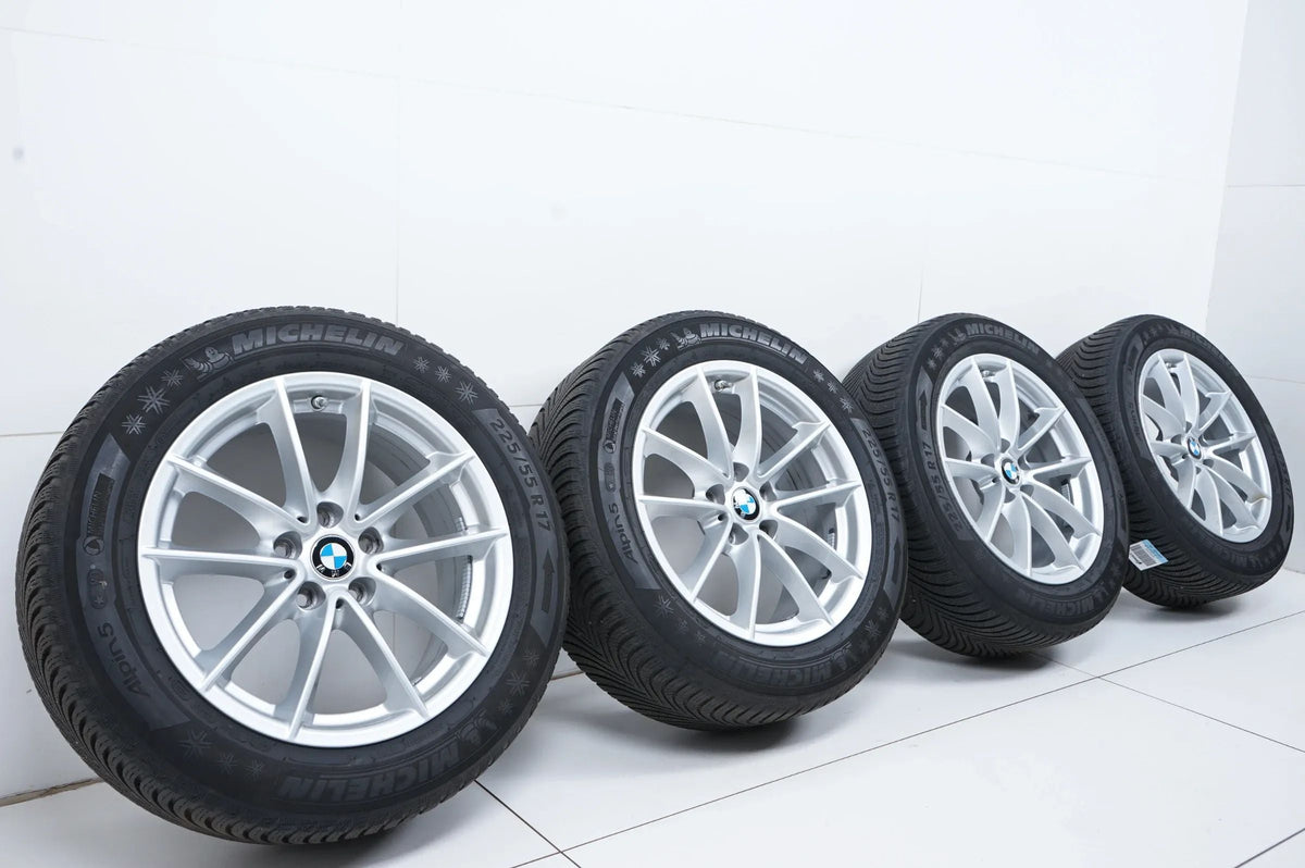 BMW 5er G30 G31 Allwetterräder mit neuen Allwetterreifen 225 55 17 Zoll
