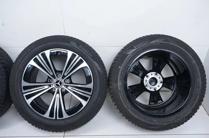Originele Mercedes E-klasse W214 S214 18 inch lichtmetalen velgen winterbanden 225 55 R18