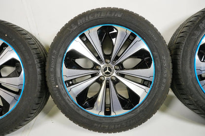 Original Mercedes EQC N293 Alloy Wheels Summer Tires 235 55 R19 Inch