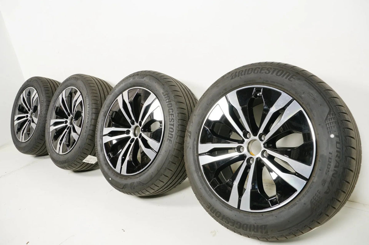 Mercedes S Klass W223 Winterräder mit neuen Winterreifen 235 55 18 Zoll Detailansicht 9
