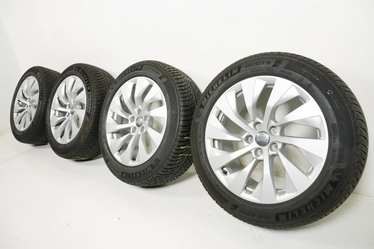 Audi A7 4K8 C8 Allwetterräder mit neuen Allwetterreifen 225 55 18 Zoll 4k8601025A