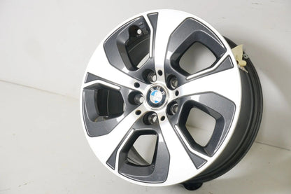 1 x hliníkový disk BMW řady 2 Active Tourer F45 F46 16 palců 472 6860253