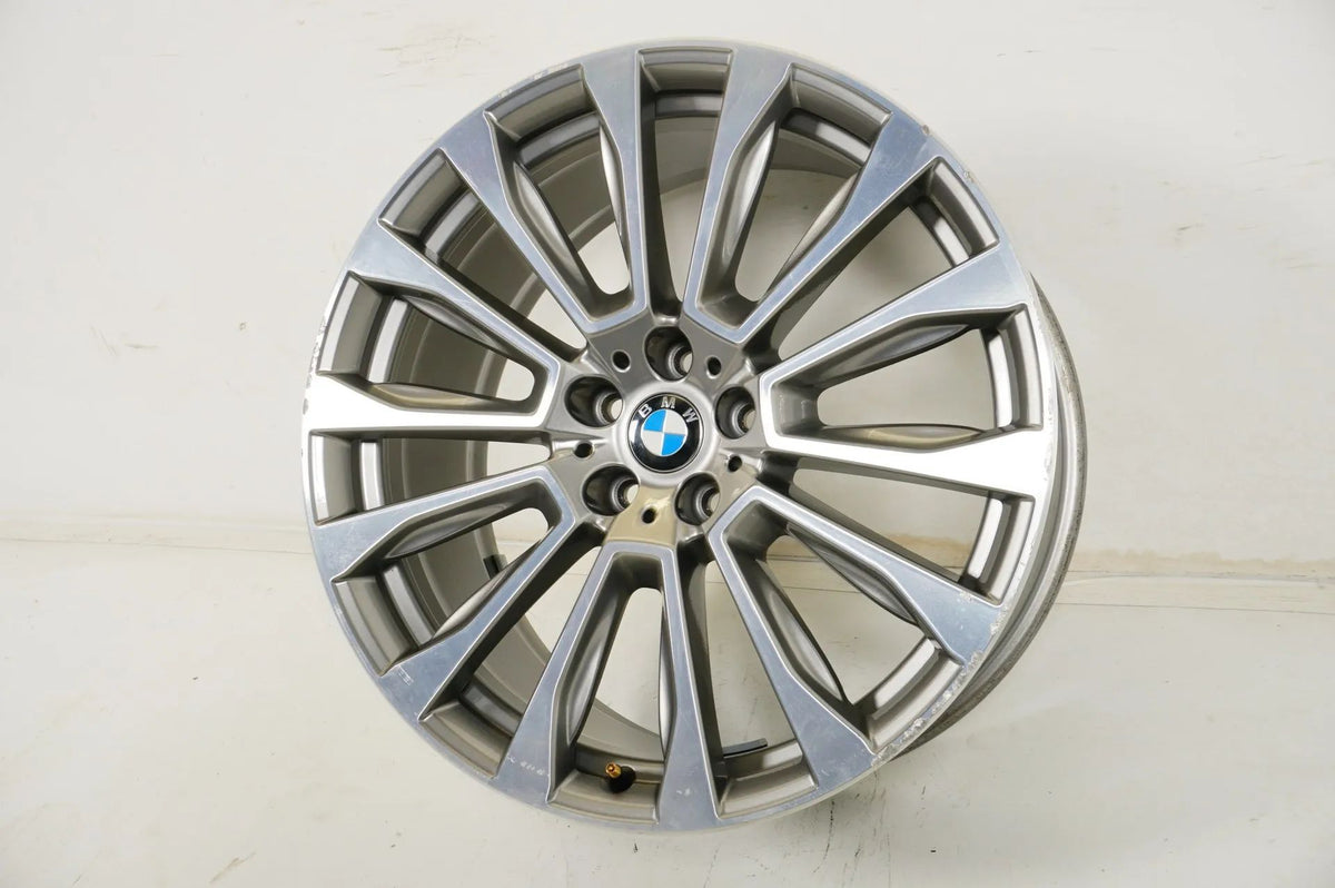 1 x BMW X3 X4 G01 G02 lichtmetalen velg 20 inch 697 6877333 9,5J Detailweergave 8