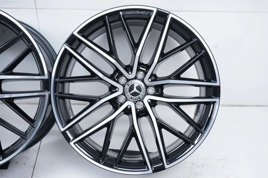 4 jantes alliage AMG Mercedes GLC43 W253 X253 21 pouces A2534015700 A2534015800