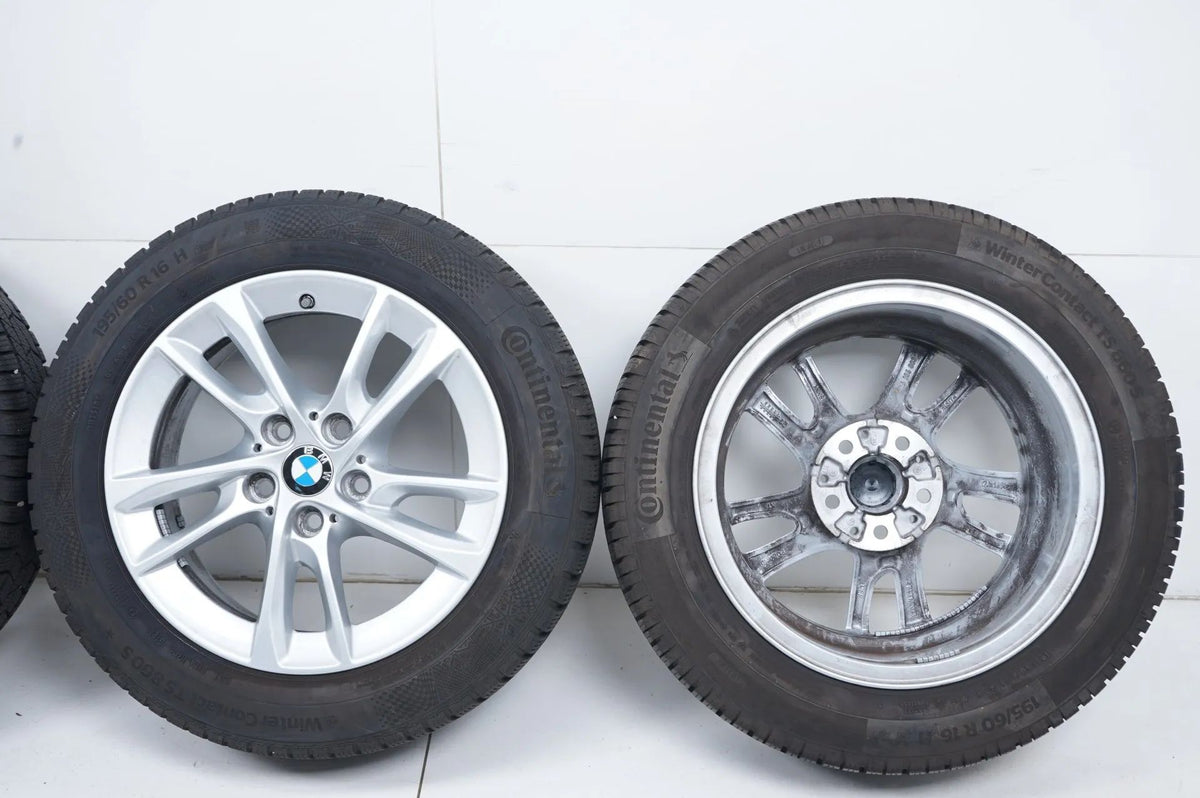 BMW 2 Series Tourer F45 F46 alloy wheels winter tires 195/60/16 inch Detailansicht 17
