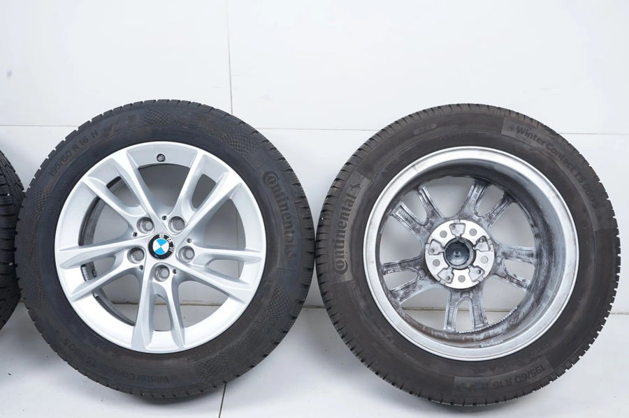 BMW 2 Series Tourer F45 F46 alloy wheels winter tires 195/60/16 inch