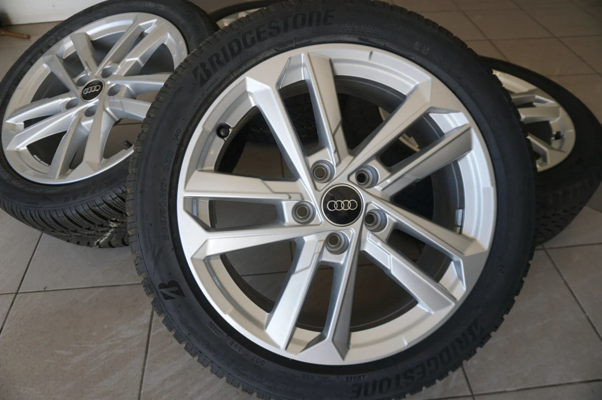 Original Audi A3 8Y Alufelgen Winterräder Winterreifen 205 50 R17 93H 2024 8mm Detailansicht 4