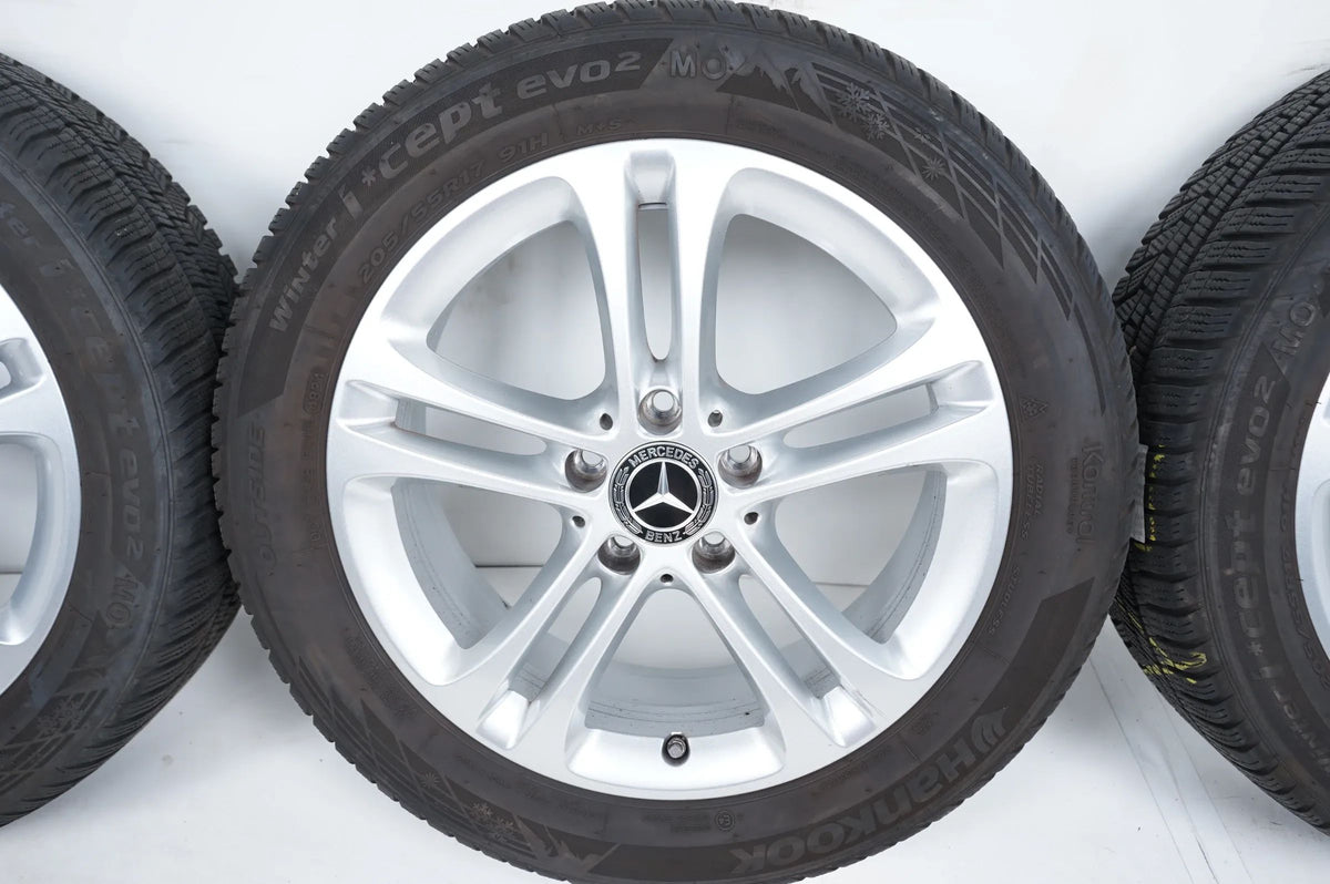 Mercedes A/B-Klasse W177 B247 vinterdæk vinterhjul 17 tommer A1774010400 Detaljevisning 5