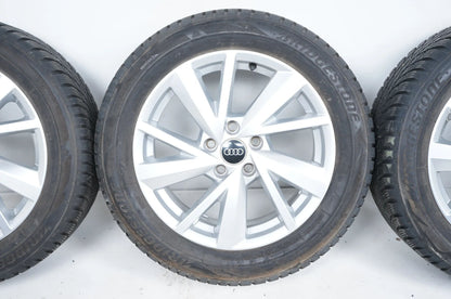 Original Audi Q2 GA Alufelgen Allwetterräder mit neuen Allwetterreifen 215 55 R17