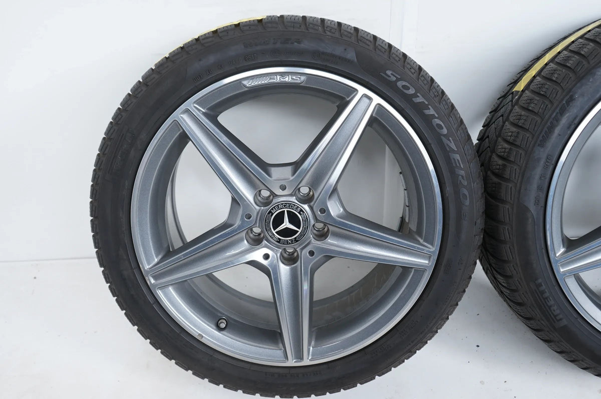 Mercedes C Klasse W205 AMG Winterreifen Winterräder 18 Zoll Vue détaillée 3