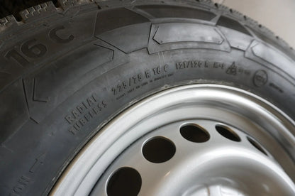 Original Mercedes Sprinter W907 Winterräder Winterreifen 225 75 R16C 2023 10mm