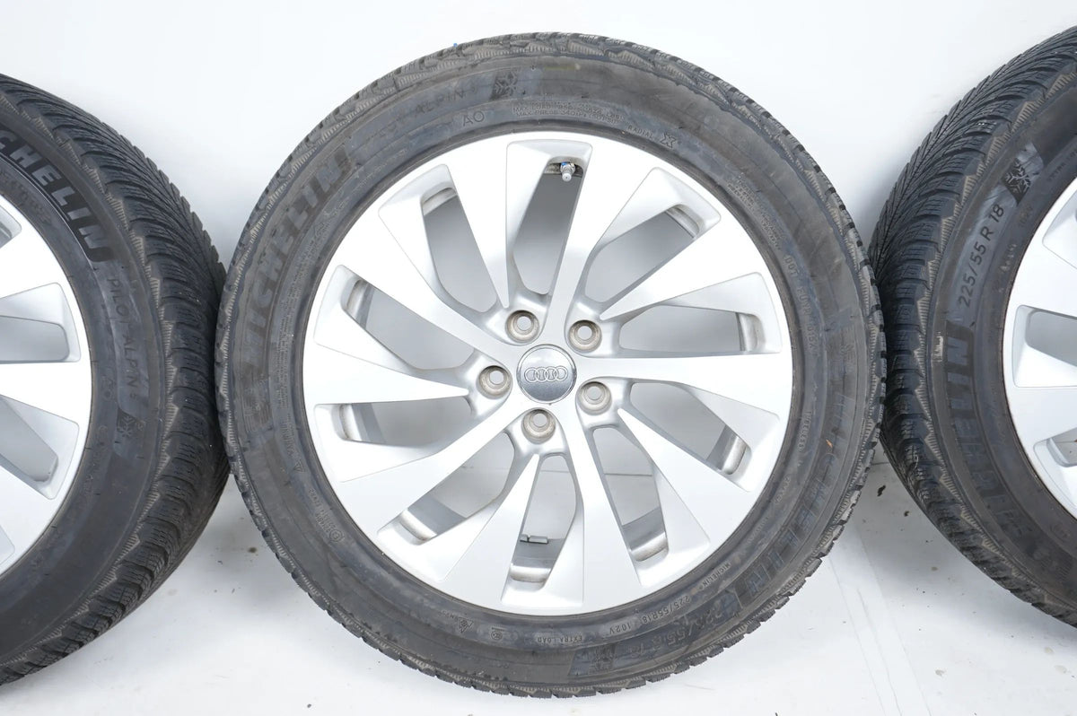 Audi A7 4K8 C8 Winterreifen Winterräder 225 55 18 Zoll 4k8601025A Vue détaillée 5
