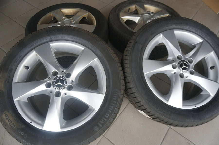 Original Mercedes V-Klasse Vito W447 17 Zoll Alufelgen Winterräder Winterreifen
