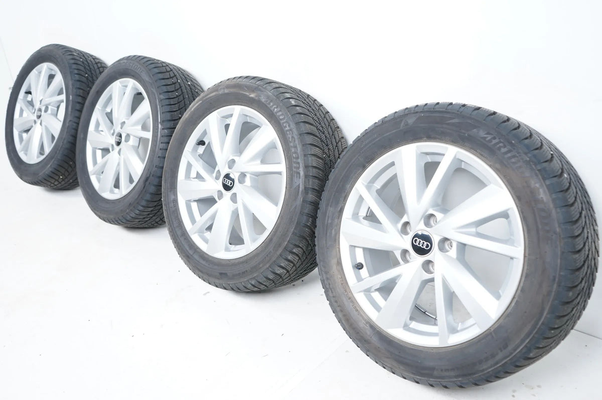Wie Neu Audi Q2 81A Winterräder Winterreifen 215 55 17 Zoll 8mm 81A601025C Vue détaillée 7