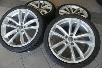 Original Audi A5 F5 19 tommer alufælge vinterhjul vinterdæk 255 35 R19 6,5mm