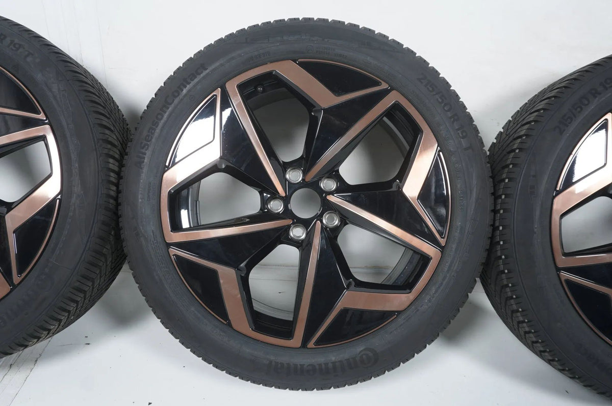 Original VW ID.3 ID3 19 Zoll Alufelgen Allwetterreifen Allseason 215 50 R19 6mm Detailweergave 2