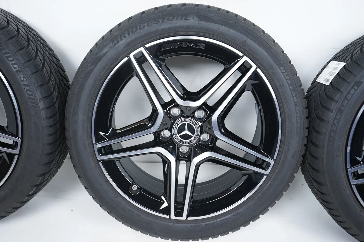 Mercedes A B CLA-klasse W118 W177 B247 winterwielen winterbanden 18 inch Detailweergave 4
