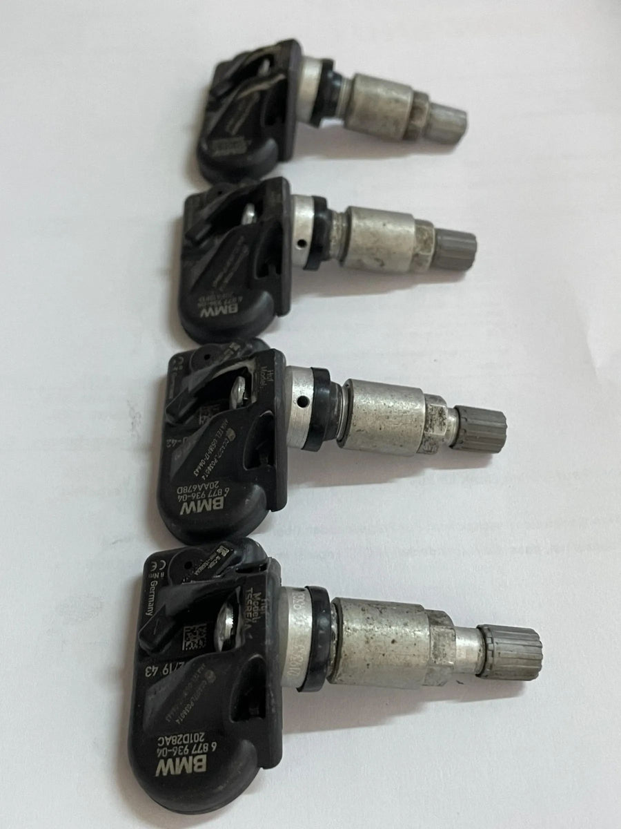 4 x Original BMW Reifendrucksensoren Sensoren RDK 6877936 G Modelle
